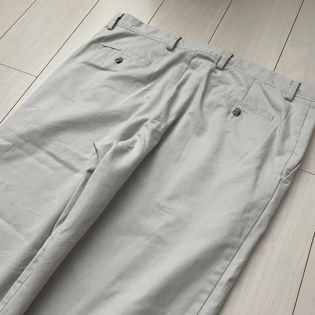 さ*様 Dockers 2タック チノパン オフホワイト W38 ワイド 201