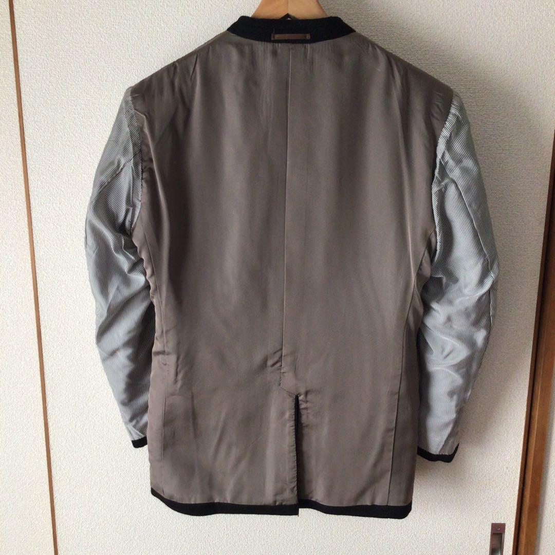 HARRIS TWEED ハリスツイード　黒テーラードジャケット