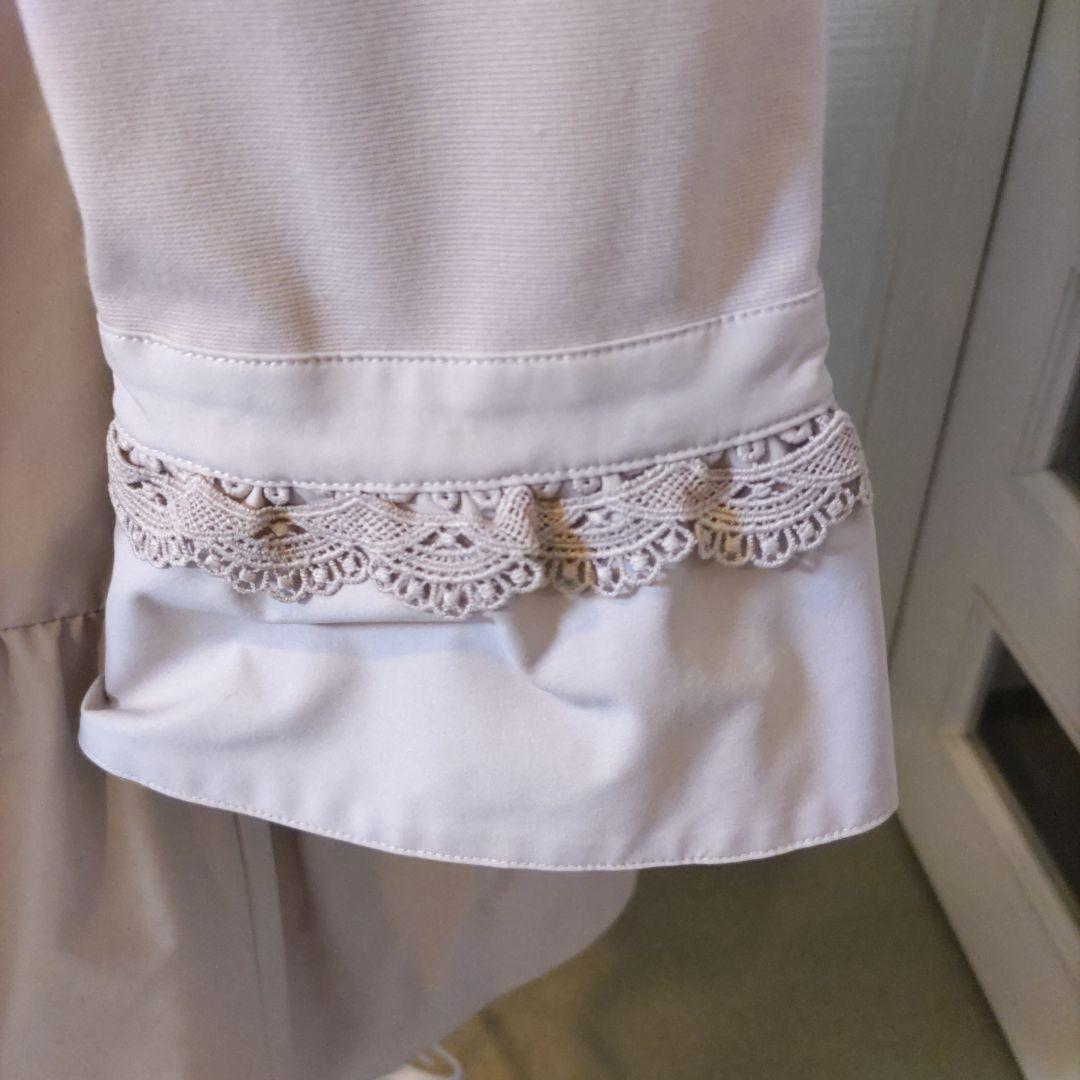 新品タグ無し　スーパービューティー希少42〜44サイズピンクの春秋コート