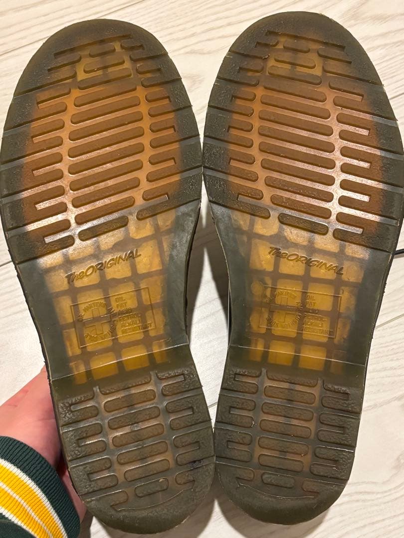 Dr. Martens 3ホールブラックレザー シューズ