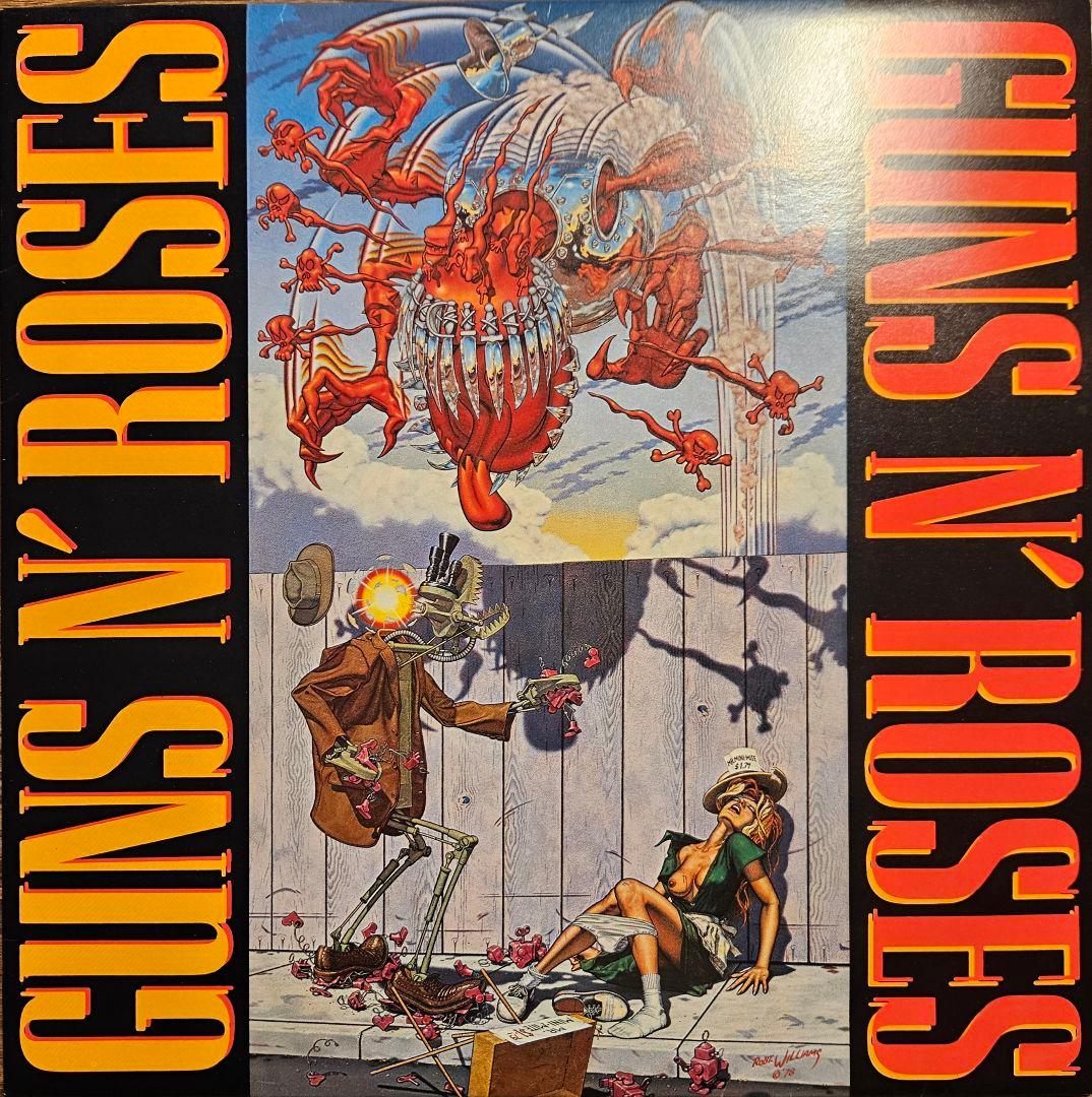 GUNS N ROSES LIVE FROM THE JUNGLE 発禁ジャケ
