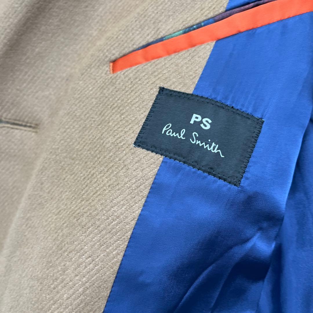 Paul Smith ポールスミス PS ウール ダブル Pコート キャメル M