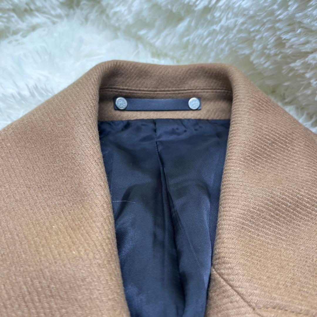 Paul Smith ポールスミス PS ウール ダブル Pコート キャメル M