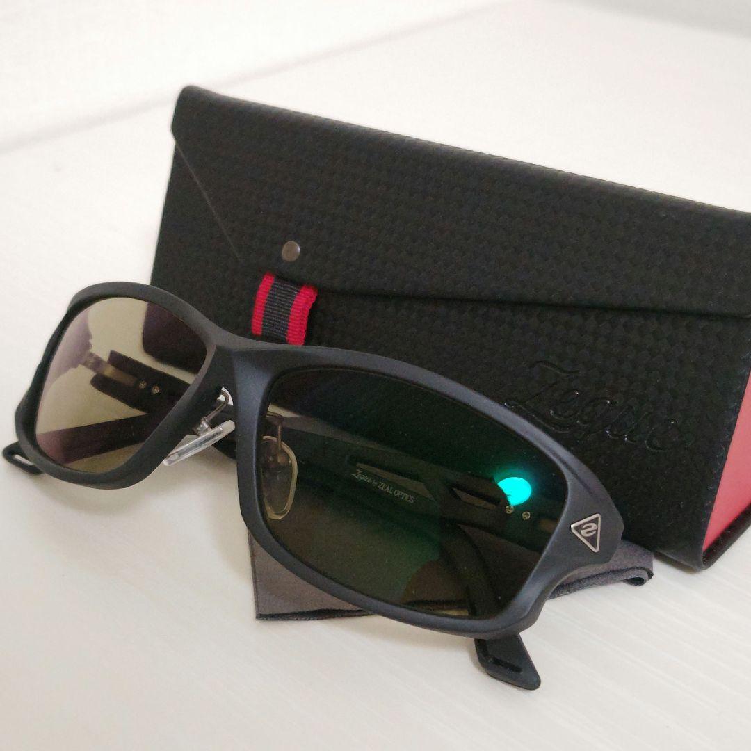 美品【ジールオプティクス】ステルス イースグリーン　トゥルービュースポーツ