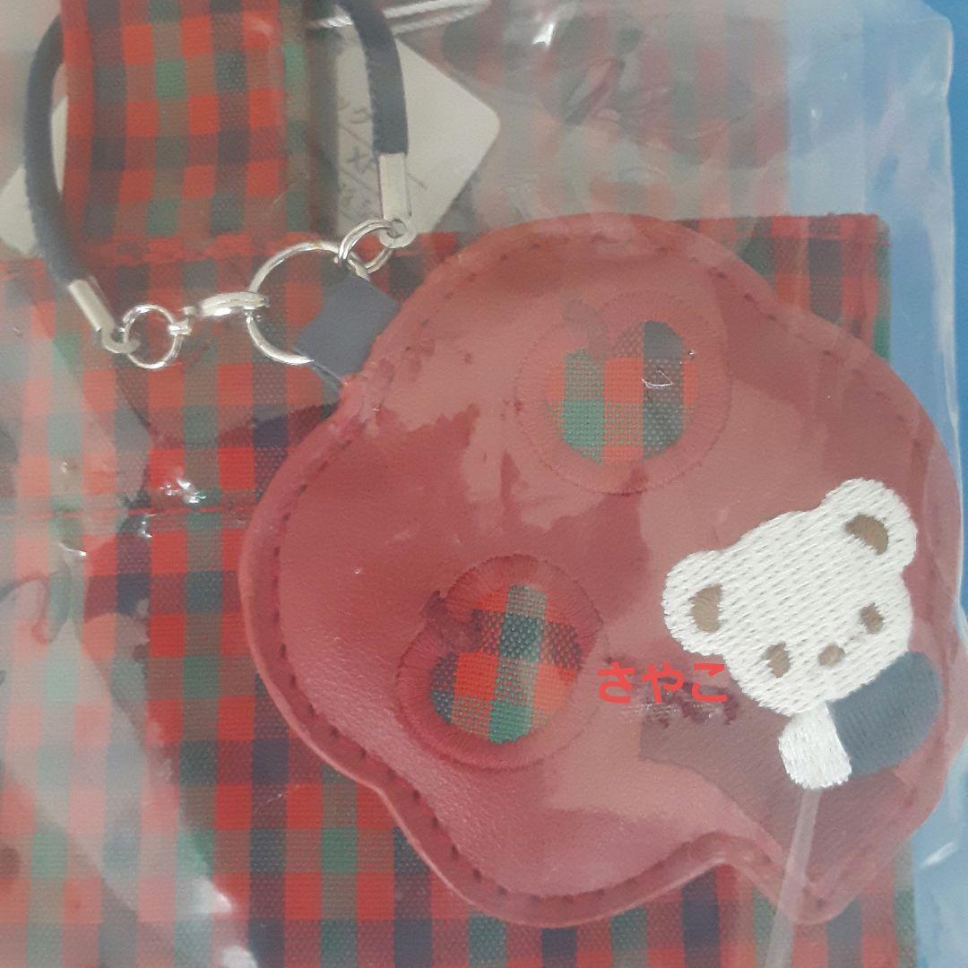 新品未使用 ファミリア トートバッグ 大 赤