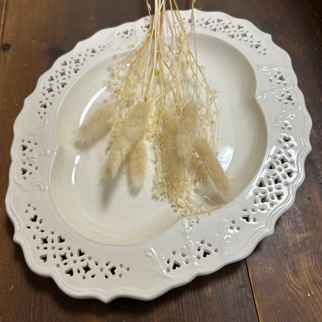 希少　HARTLEY GREENS オーバルリム皿　イギリスアンティーク