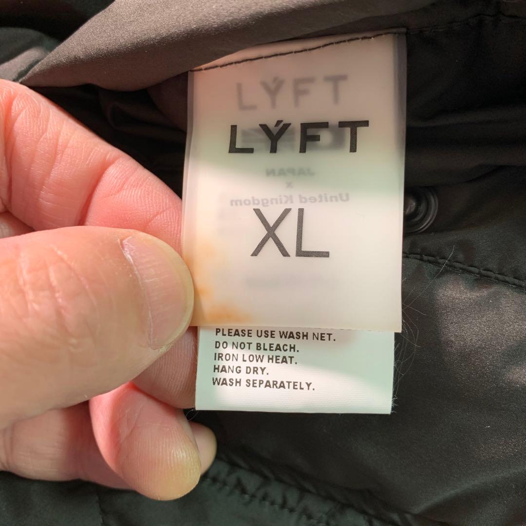 LYFT MA-1 フライトジャケット 中綿入り XLサイズ ブルゾン グレー