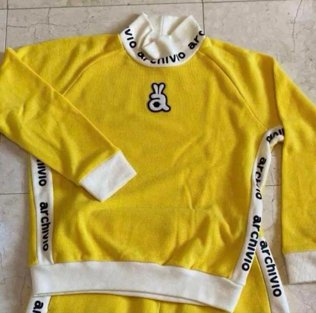 最終お値引しました！【冬物】イエローセットアップ archivo