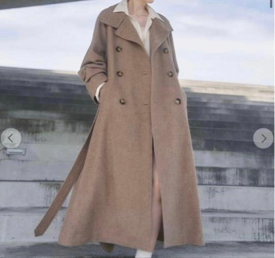 cocodeal インペリアルモッサトレンチコート