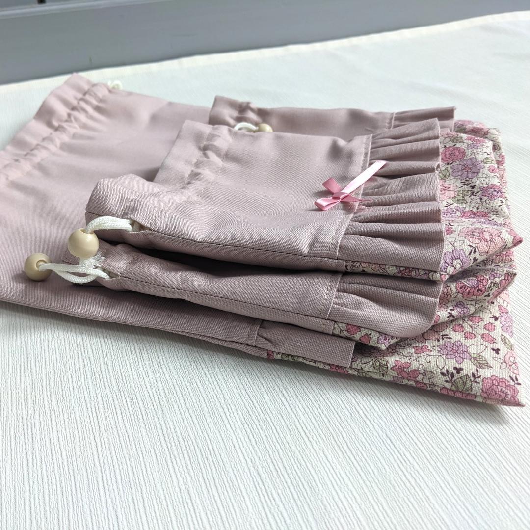 ★断捨離中★ウッディ ◆入園入学セット レッスンバッグほか 全 5点