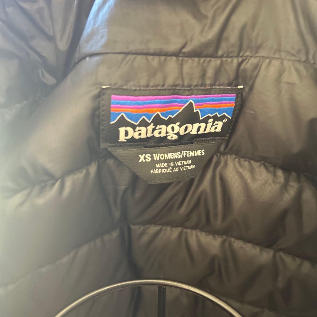 Patagonia ブラック ダウンベスト XS