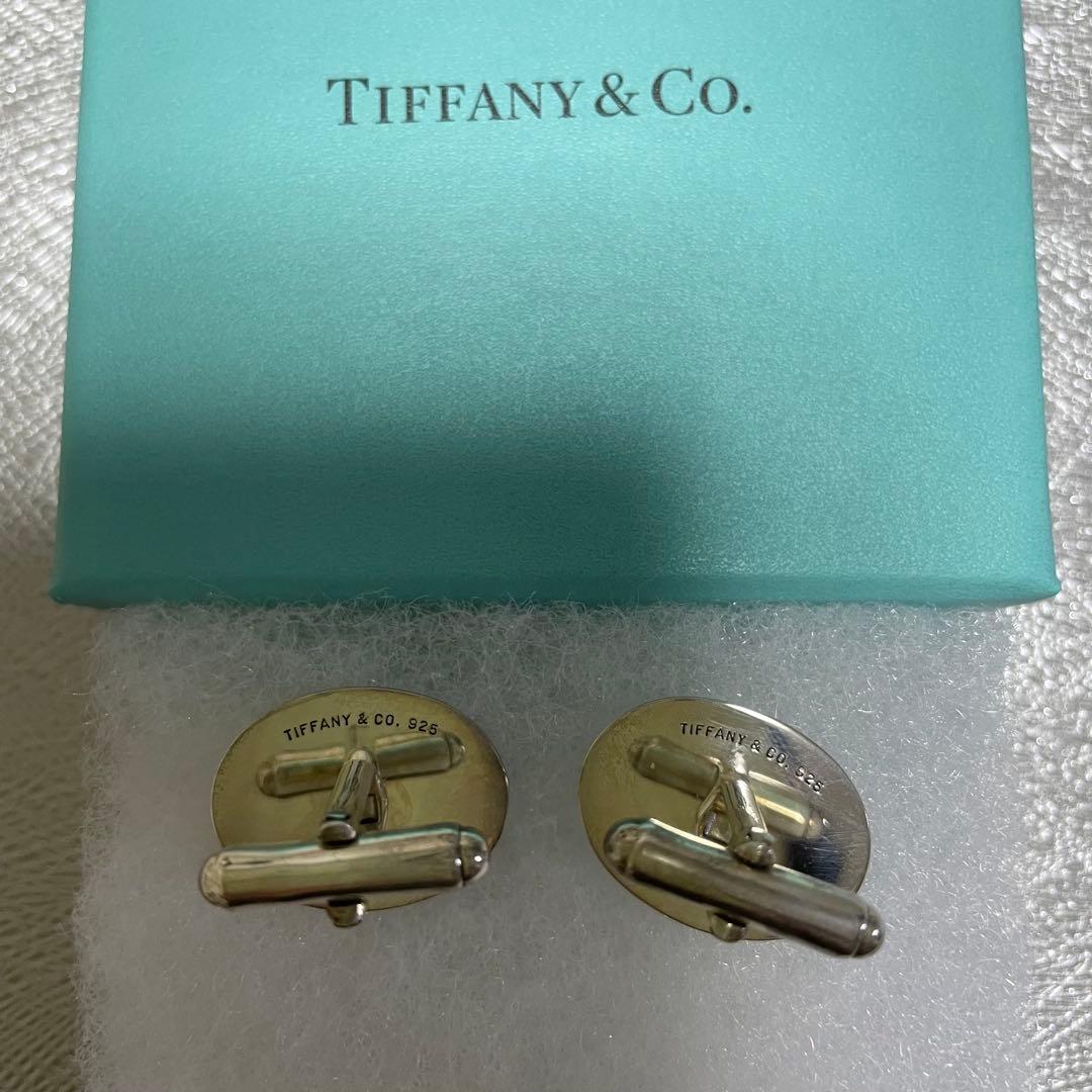 Tiffany & Co. オーバル型カフス925