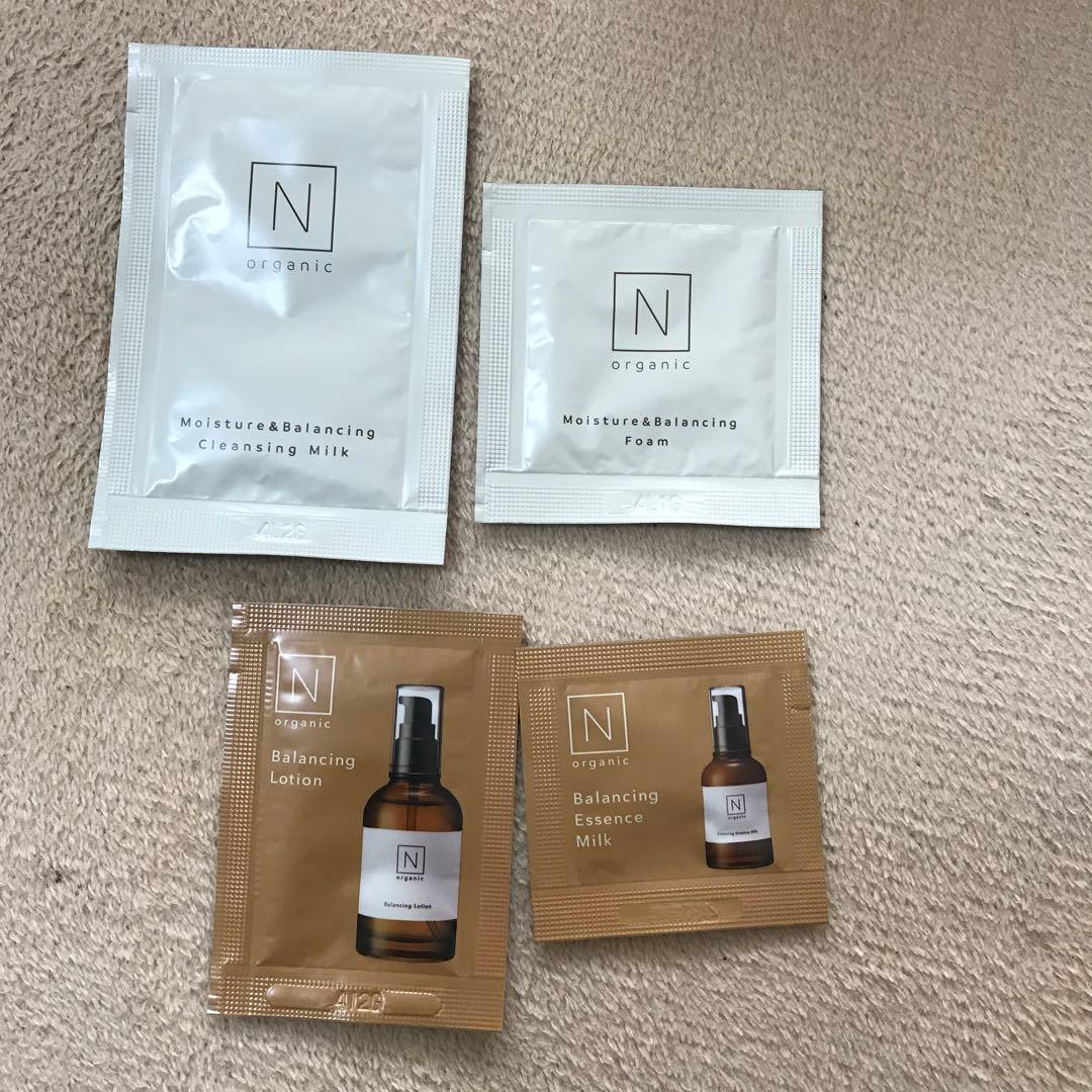 Nオーガニックベーシック　バランシングローション、ミルク、VCエッセンス