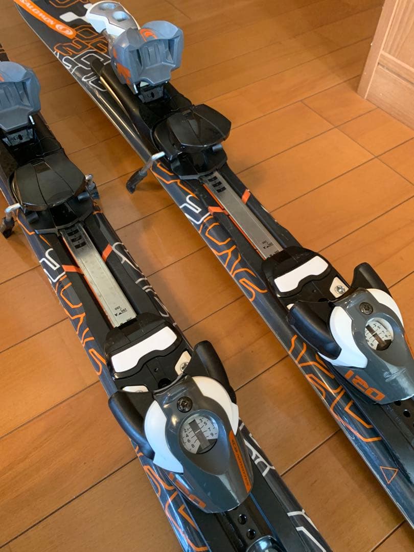 SALOMON スキー板 120cm ビンディング付き