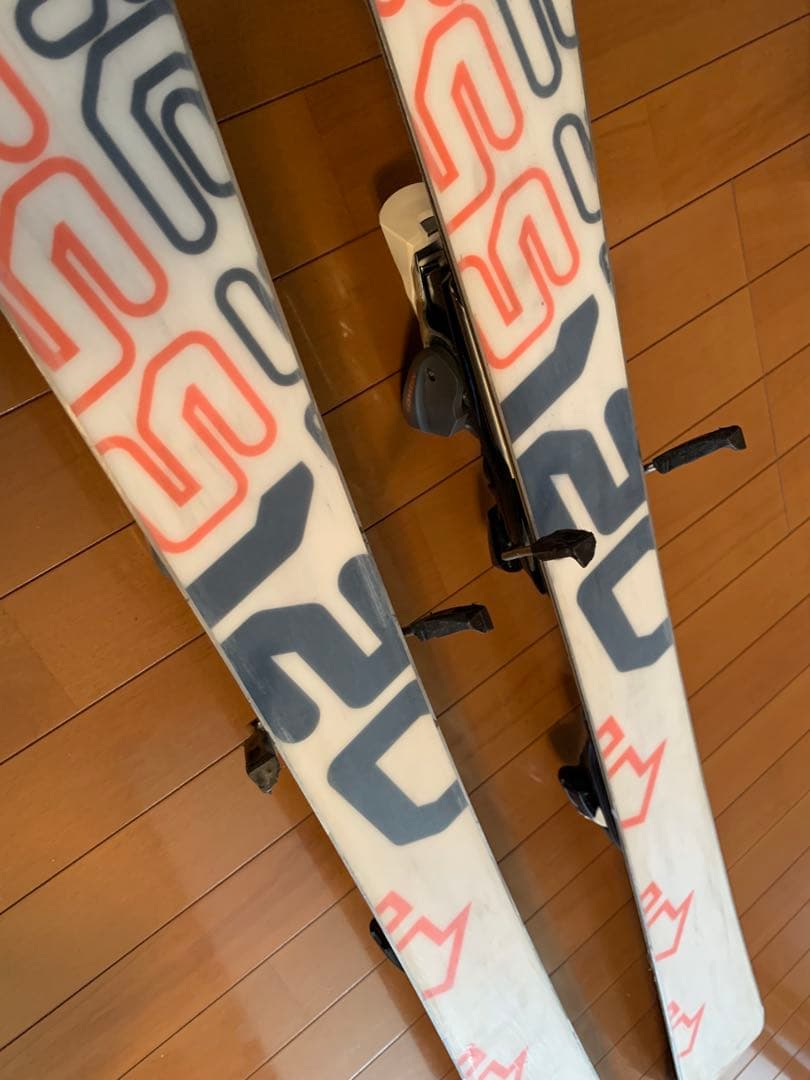 SALOMON スキー板 120cm ビンディング付き