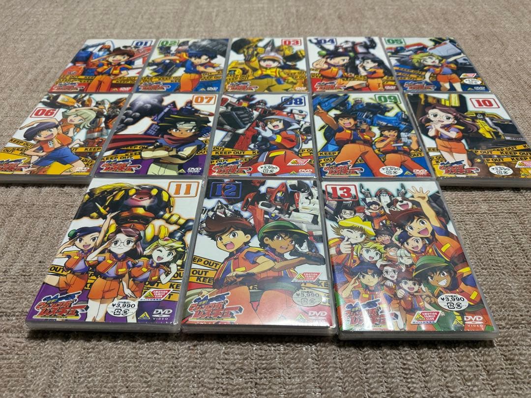 出撃！マシンロボレスキュー DVD 全13巻セット