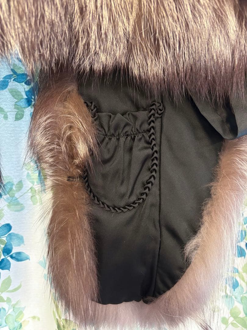 SAGA FOX ブルーフォックスショール