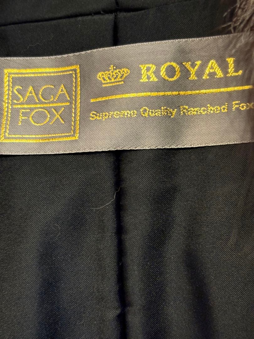 SAGA FOX ブルーフォックスショール