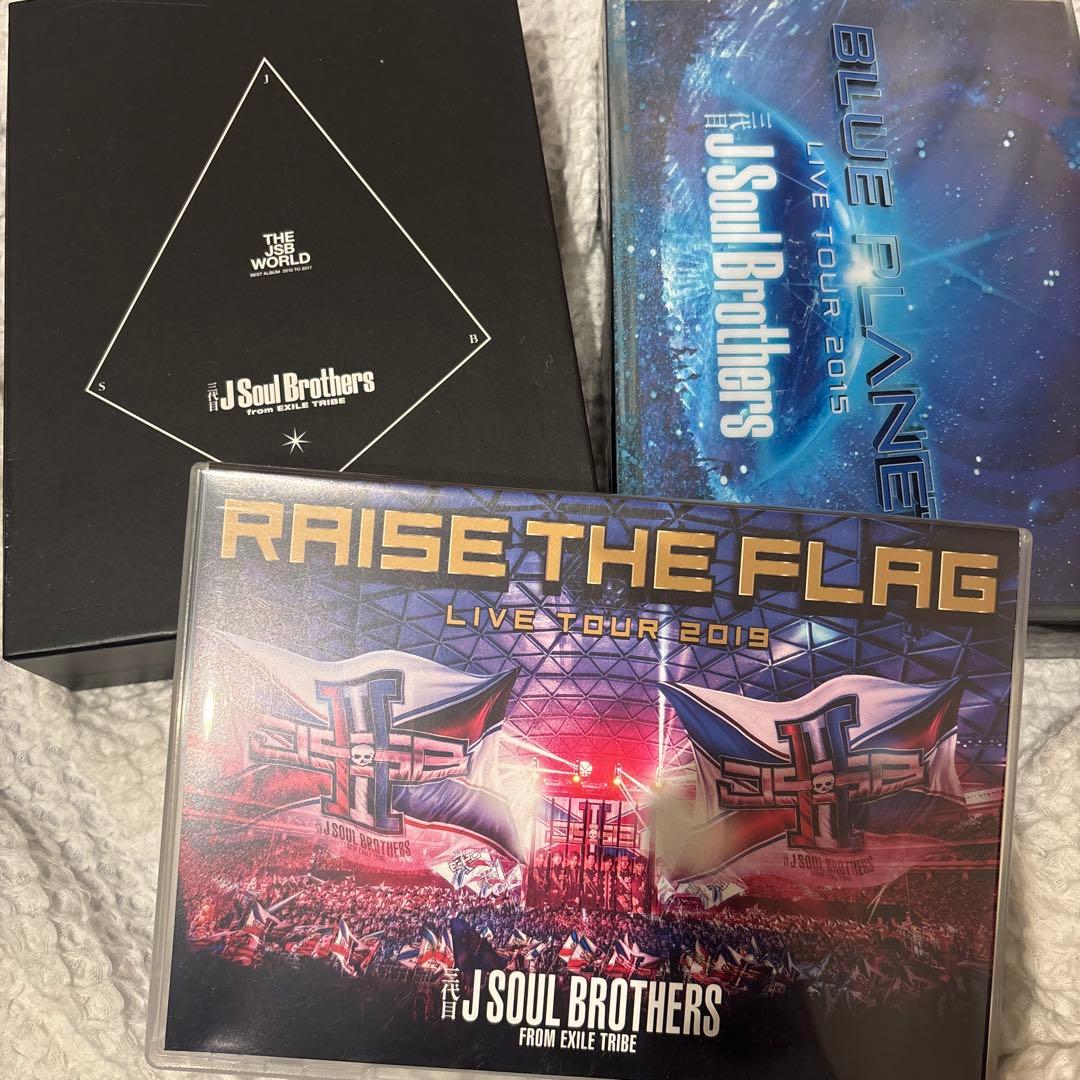 三代目J Soul Brothers ライブCD、DVD