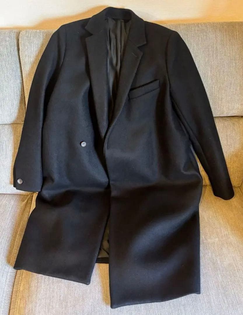 THE RERACS ザリラクス チェスターコート　ブラック　38