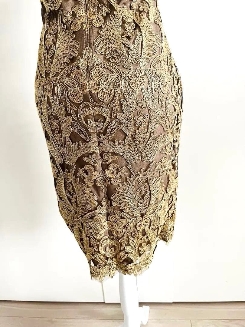 Tadashi Shoji 刺繍入りドレス US 2