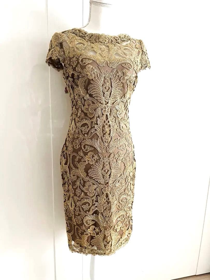 Tadashi Shoji 刺繍入りドレス US 2