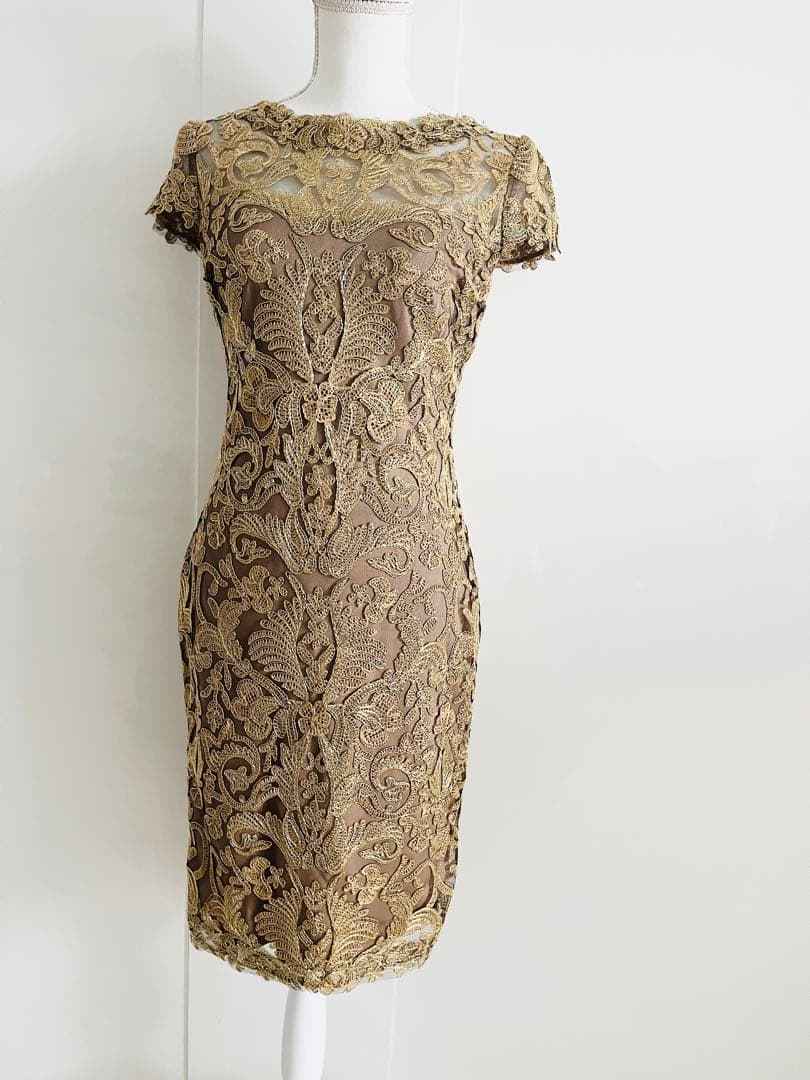 Tadashi Shoji 刺繍入りドレス US 2