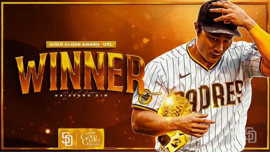 プロ支給品　実使用　キムハソン　パドレス　ワールドペガサス　内野手　コユニ