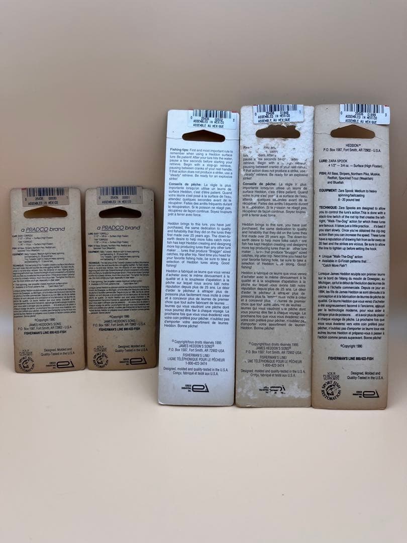 1-29 Heddon ルアー 5個セット