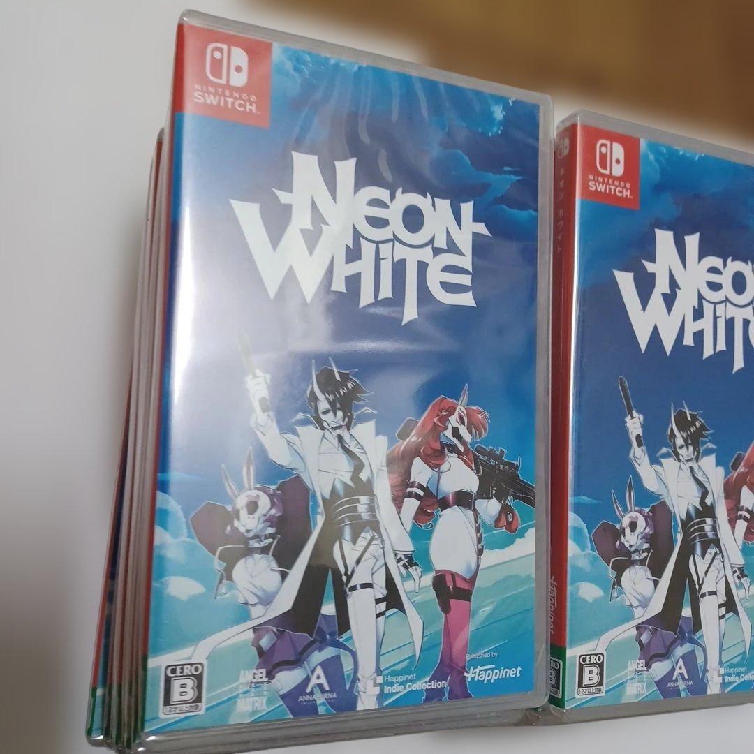 Neon White Nintendo Switch新品未開封 30個 未開封
