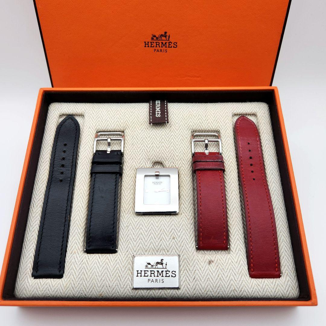 ✨美品✨HERMES エルメス ベルトウォッチ 腕時計 BE1.210 稼働