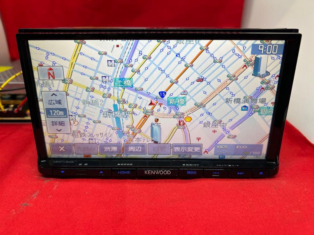 美品⭐︎上級ナビ⭐︎KENWOOD 最新地図　MDV-L503 新品バックカメラ付き