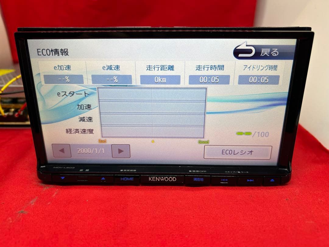 美品⭐︎上級ナビ⭐︎KENWOOD 最新地図　MDV-L503 新品バックカメラ付き