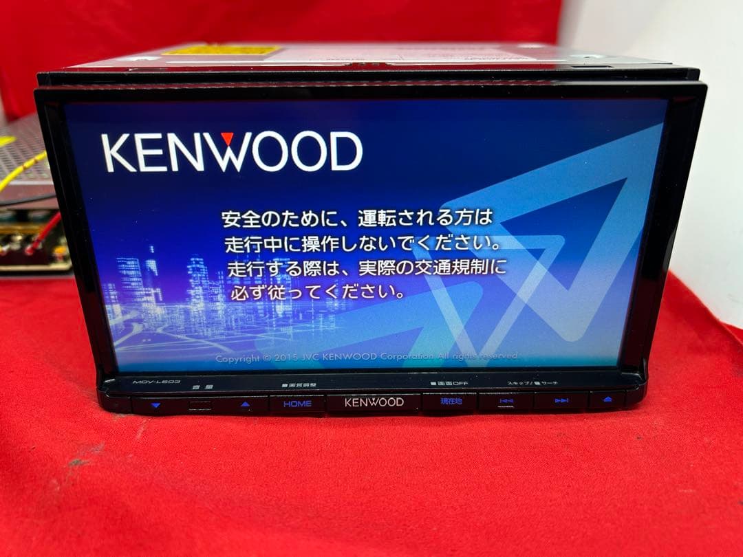 美品⭐︎上級ナビ⭐︎KENWOOD 最新地図　MDV-L503 新品バックカメラ付き