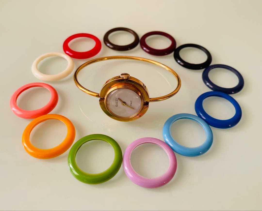 GUCCI チェンジベゼル ベゼル12個付き