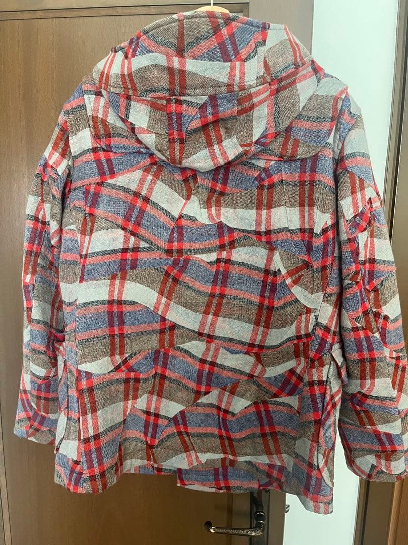 ISSEY MIYAKE MEN ダッフルコート チェック柄 Lサイズ