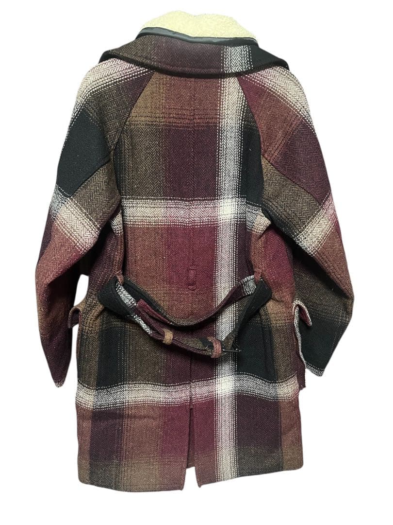 未使用　CRESTBRIDGE ハリスツイード チェスターコート　ウール