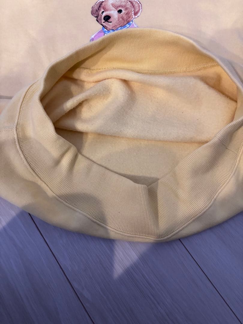 ポロラルフローレン【希少】ポロベア　スウェット トレーナー　Mサイズ　イエロー