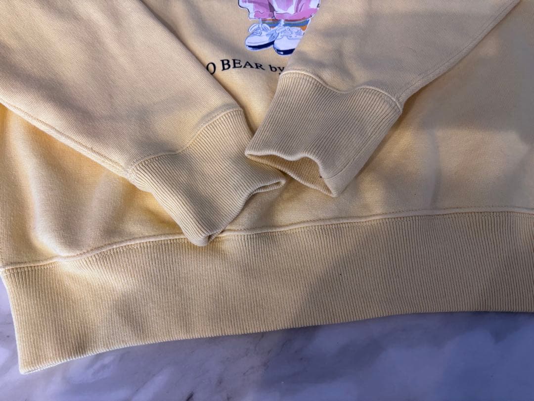 ポロラルフローレン【希少】ポロベア　スウェット トレーナー　Mサイズ　イエロー