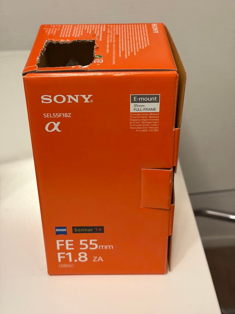 ソニー SONY Sonnar T* FE 55mm F1.8 ZA