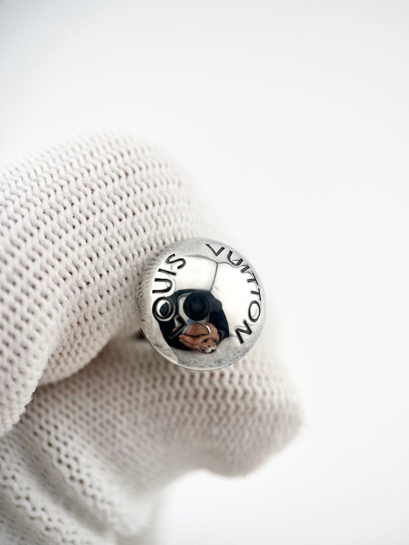 ルイヴィトン M30986 タイガ ブトン ドゥ マンシェット クルー カフス