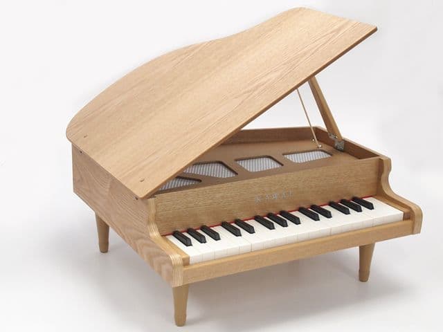 カワイ　トイピアノ　木目調