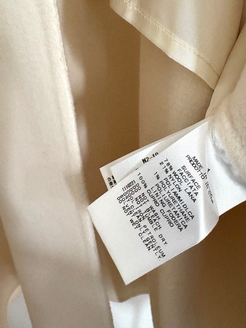 stunning lureスタニングルアーストールポンチョコートホワイト1