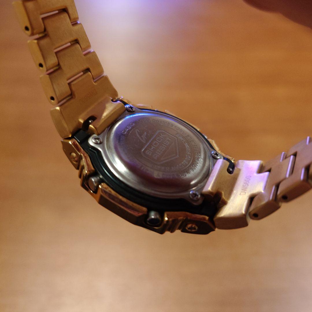 CASIO G-SHOCK ゴールド 金属ベルト