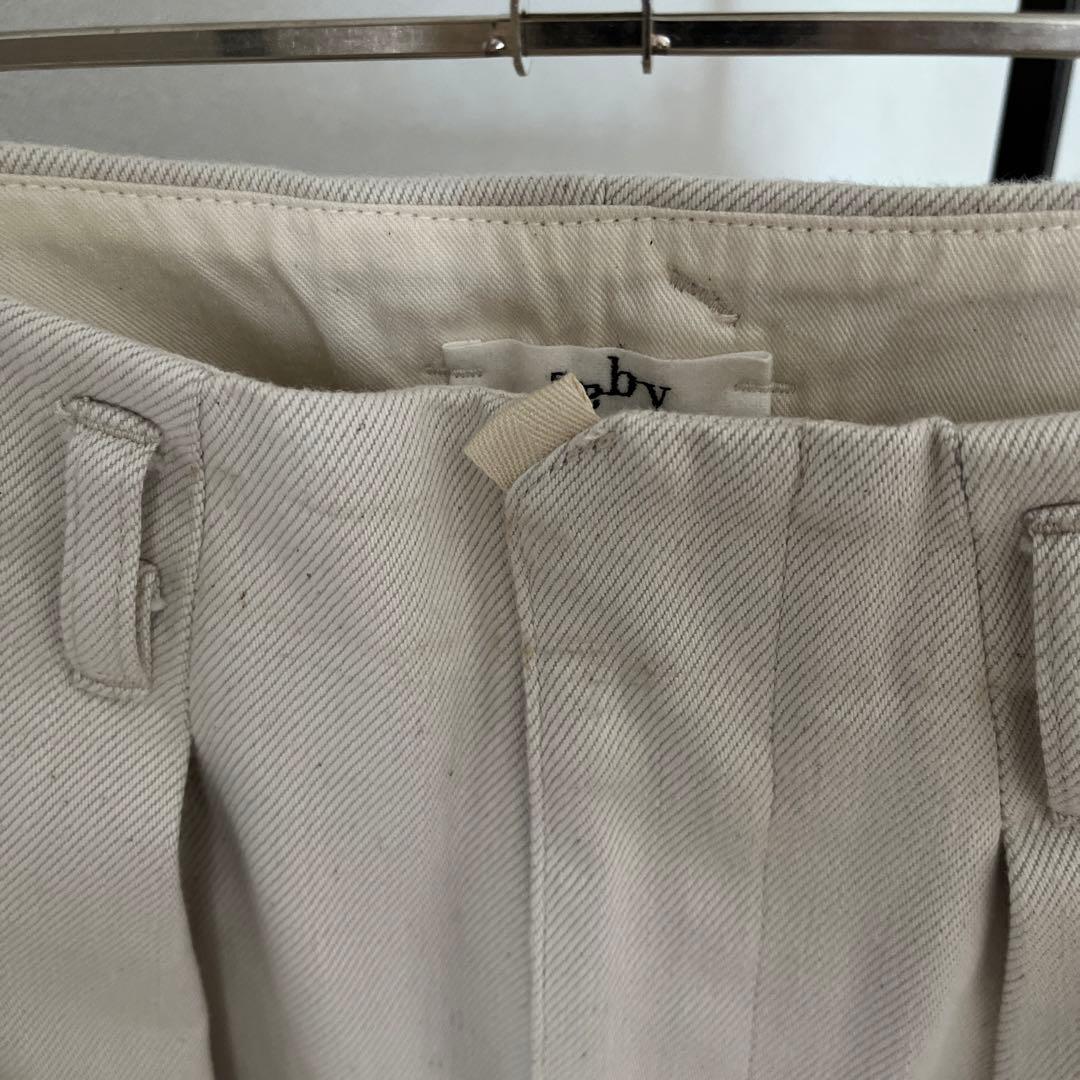 saby TUCK BAGGY 11.5OZ BINGO DENIM タグ付き