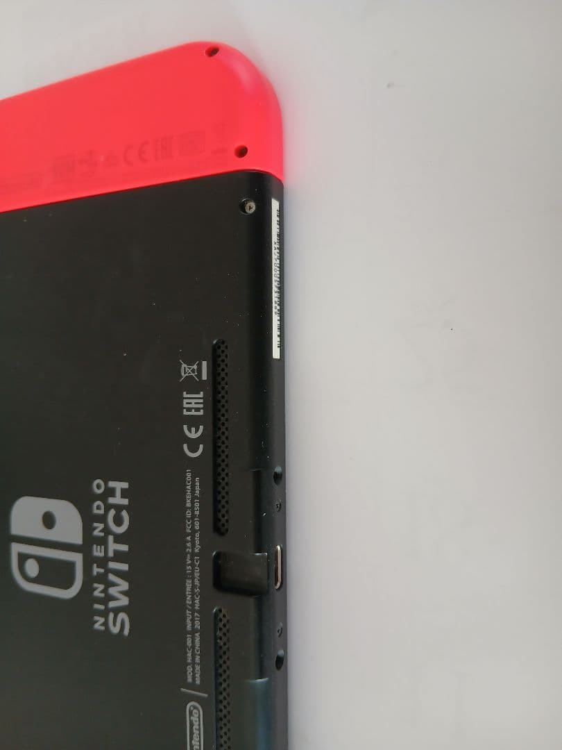 Nintendo Switch 本体 赤/青 本体とコントローラー動作確認済み