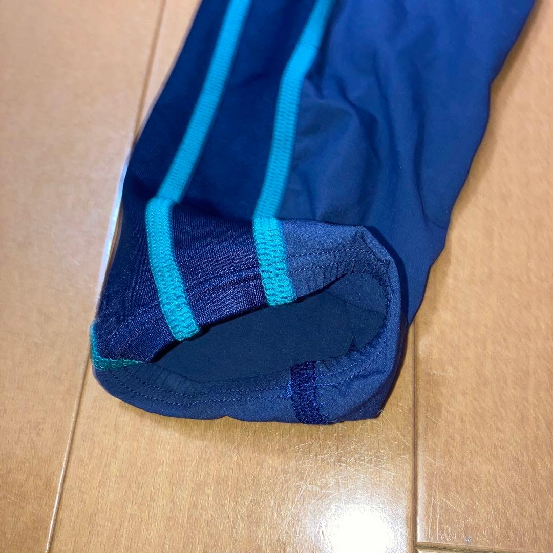 speed スピード　競泳用水着　ロングスパッツ Lサイズ　紺色　水色