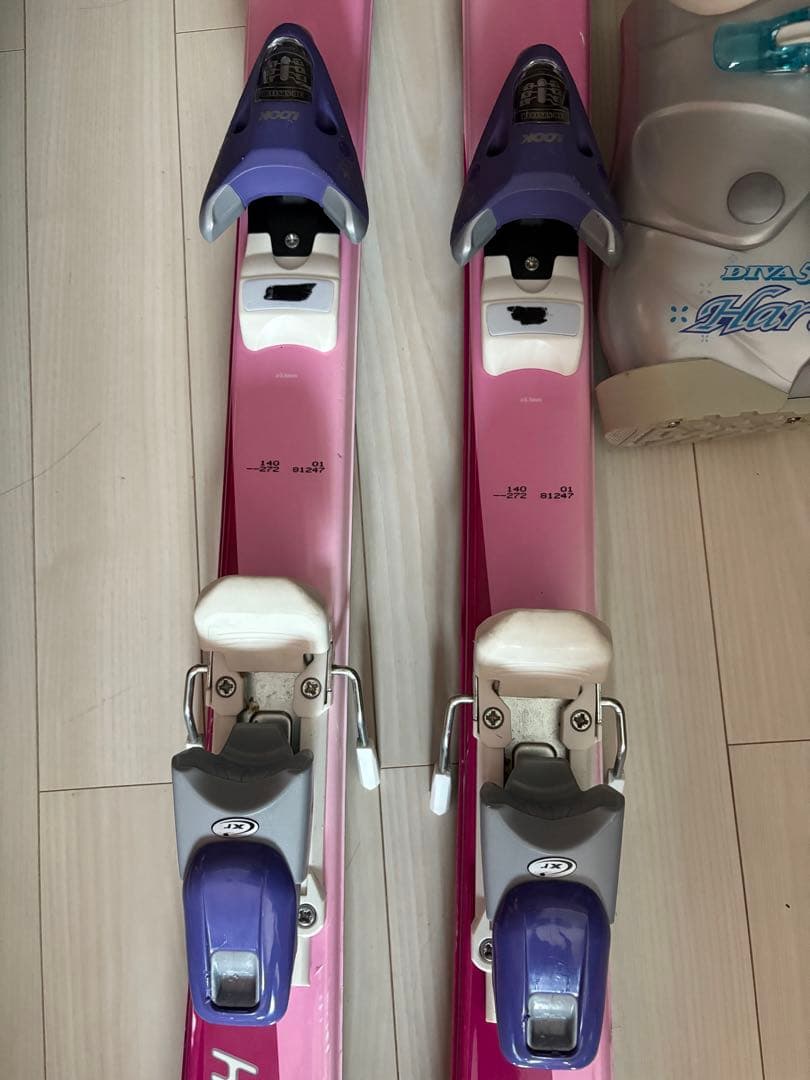 ガ*マ様 KAZAMA子ども用スキー１４０とブーツ２３センチ用セット