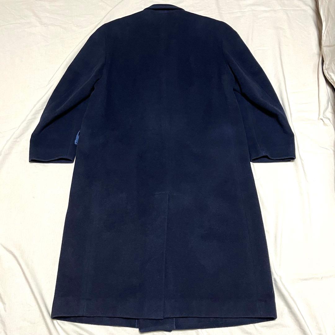 【希少サイズXL】エーボンハウス 　ダブルチェスターコート 　カシミヤ　マキシ丈