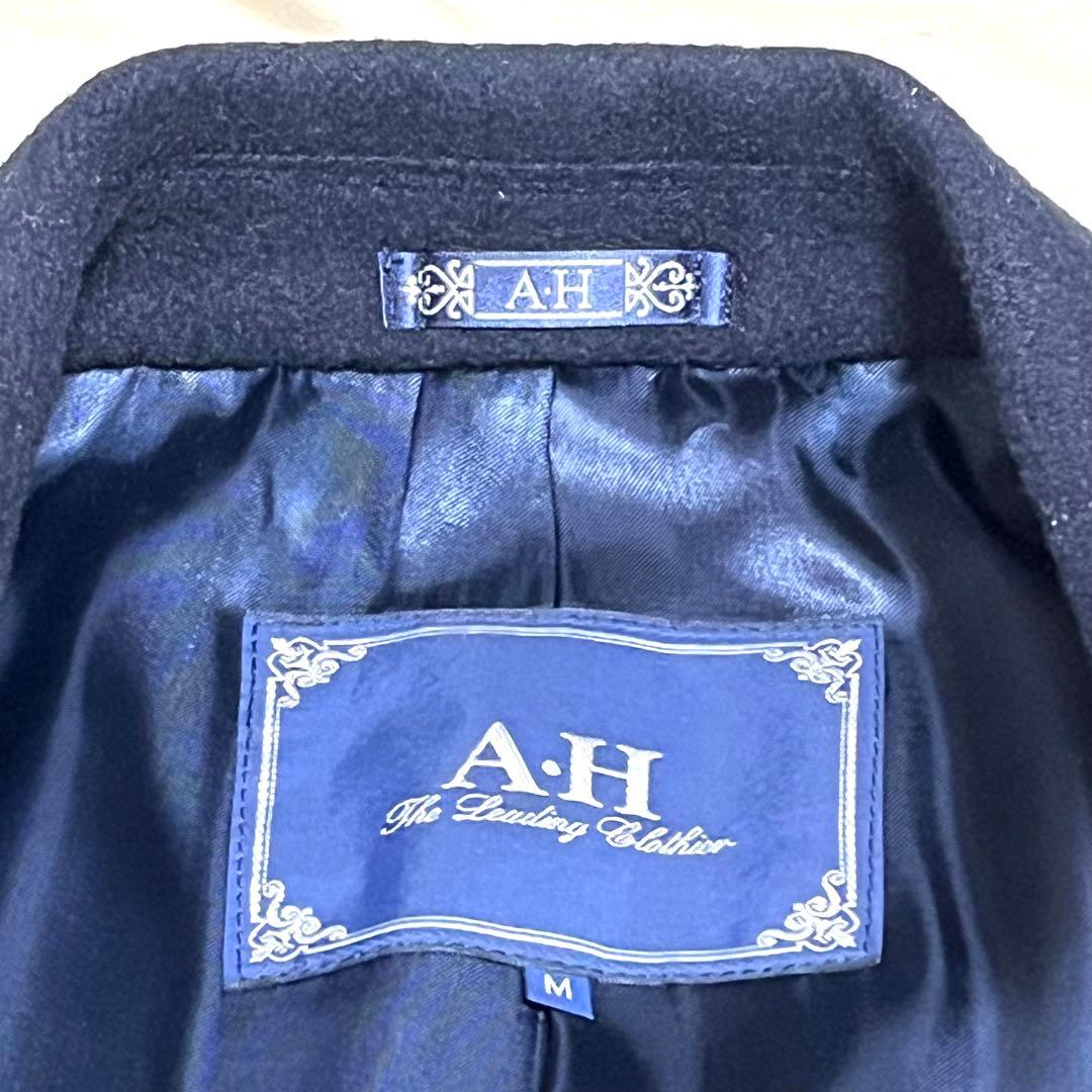 【希少サイズXL】エーボンハウス 　ダブルチェスターコート 　カシミヤ　マキシ丈